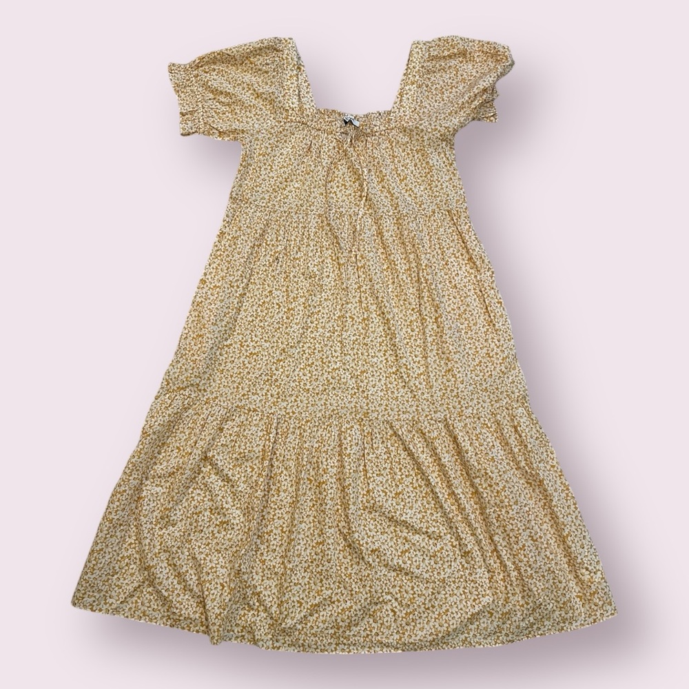 NWT Madewell Yellow Floral Sundress